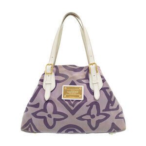 Louis Vuitton Taisienne Cabas Shoulder Tote Bag Purple